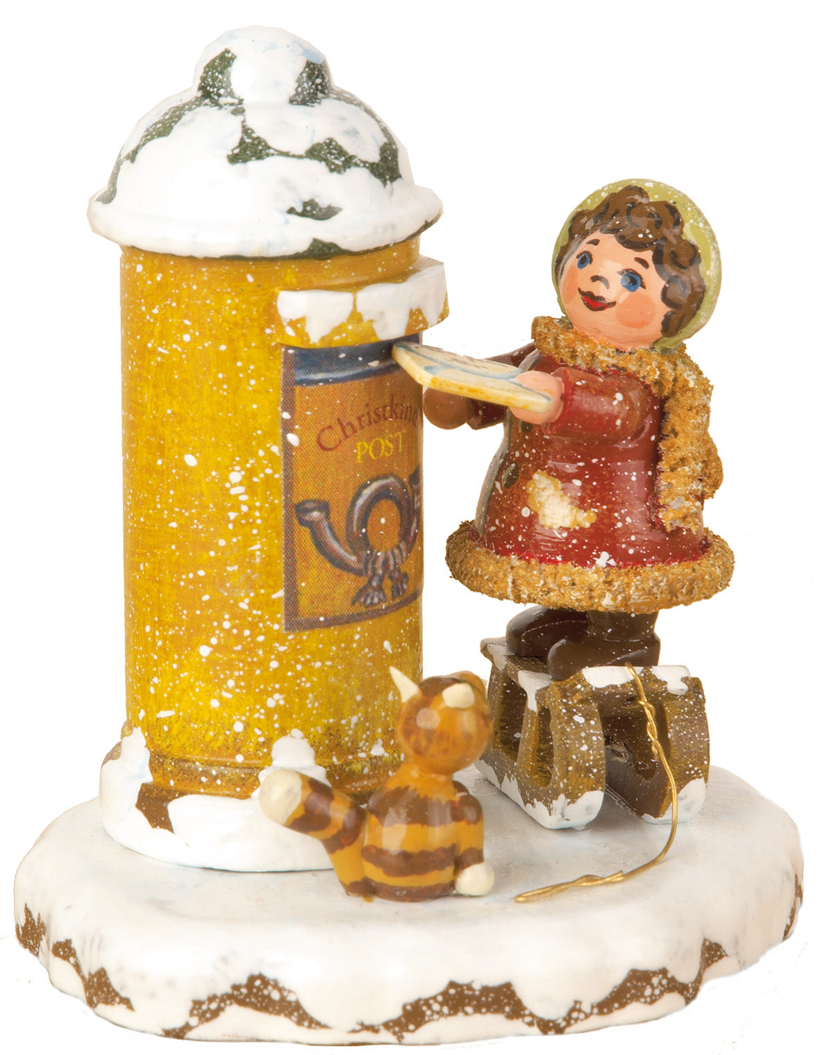 Hubrig Winterkinder Christkindelpost, 7 cm