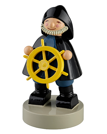 Steuermann, klein, schwarz