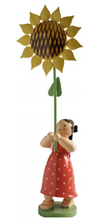 Mädchen mit Sonnenblume