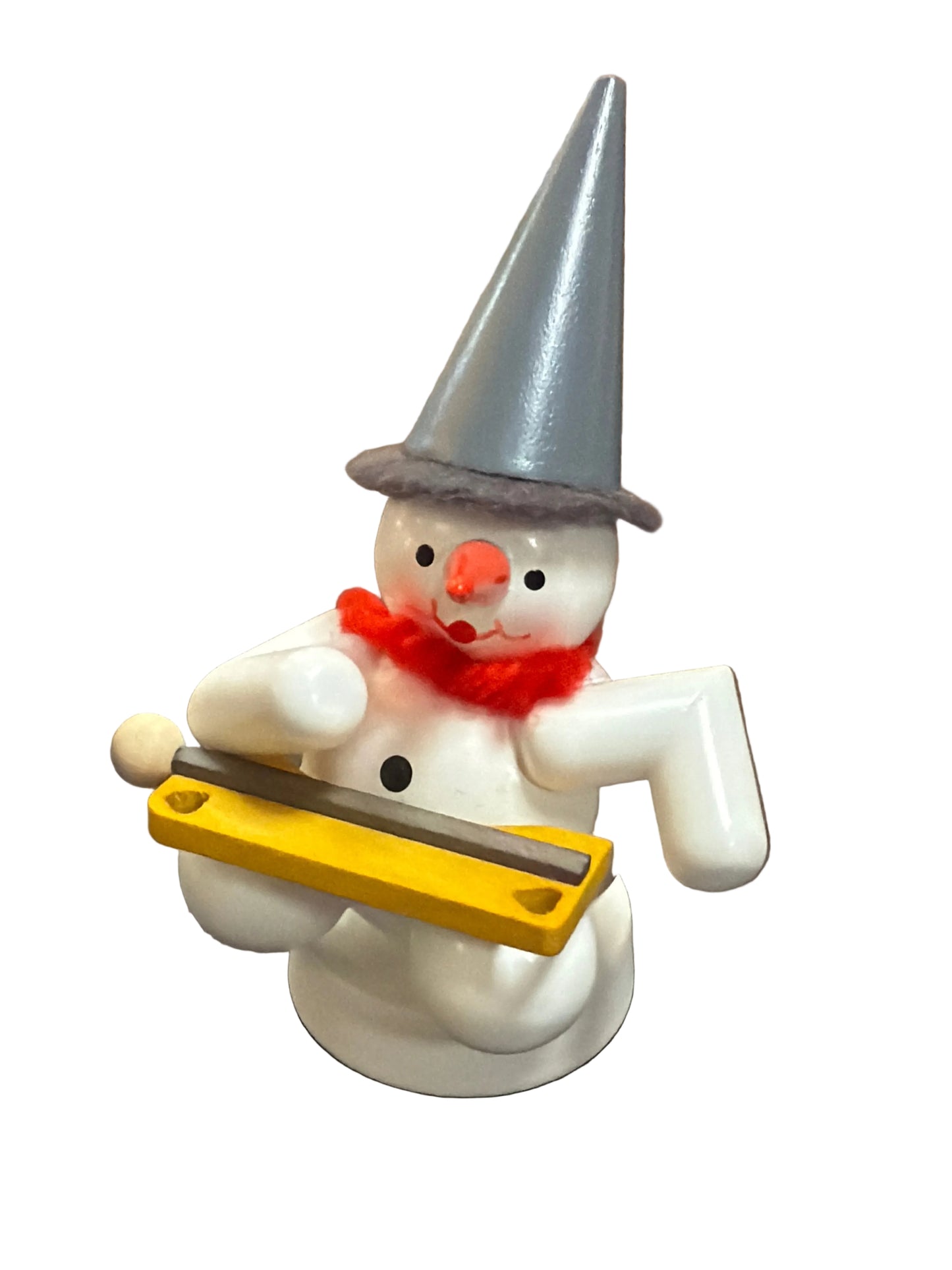 Schneemann mit Hackbrett