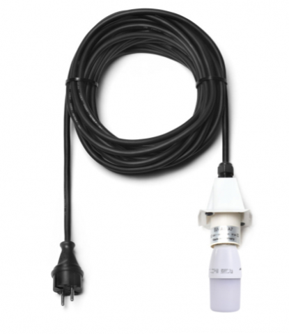 10 m Kabel für weiße Herrnhuter Sterne aus Kunststoff A4/A7 inkl. LED
