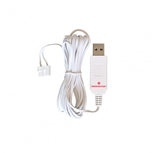 USB-Adapter für Beleuchtung von Original Herrnhuter Sternen (ø 8-13 cm) für innen