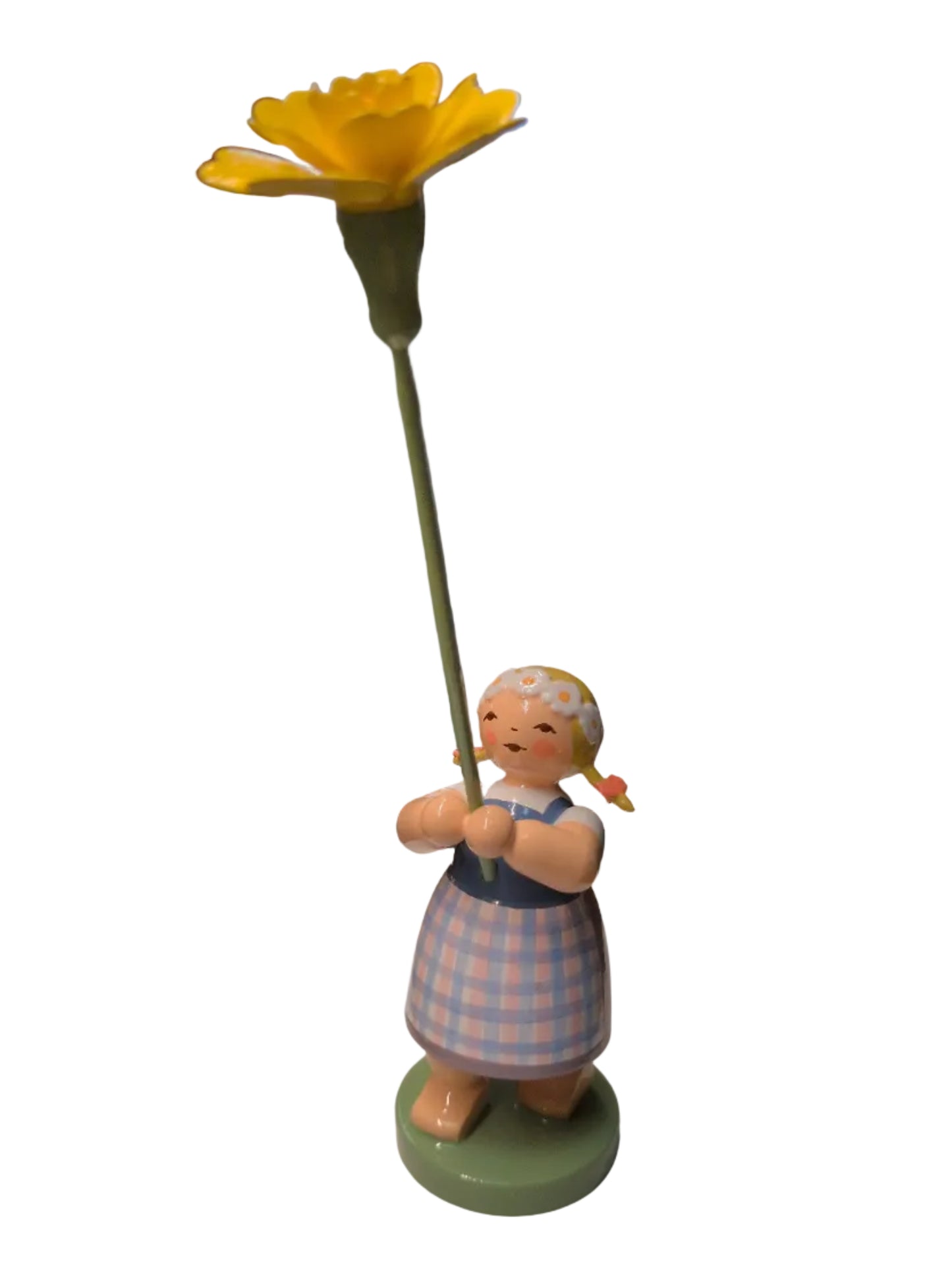 Mädchen mit Studentenblume