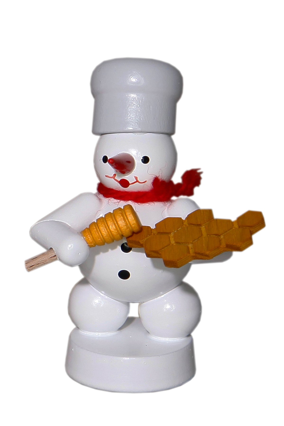 Bäcker-Schneemann mit Honigwabe