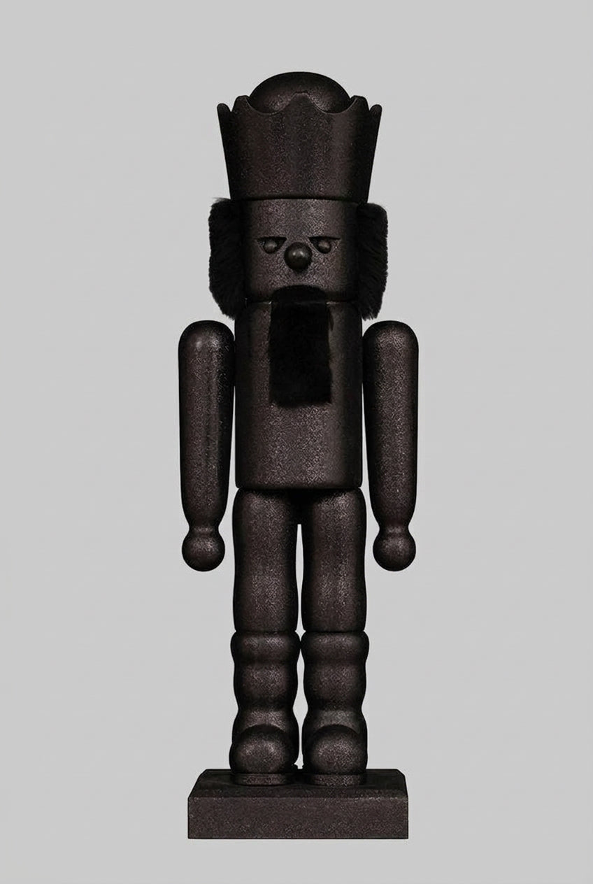 Nussknacker Glimmer König schwarz