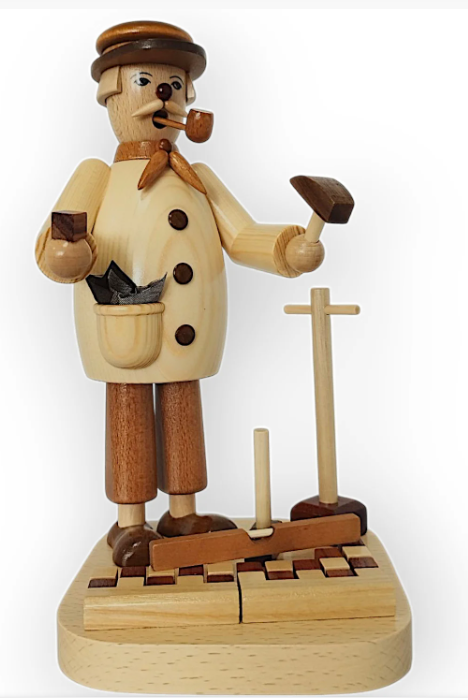 Räuchermann Pflasterer 25 cm