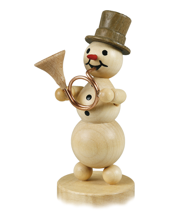 Schneemannmusikant "Horn"