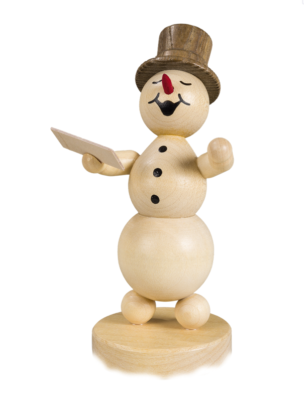 Schneemannmusikant "Sänger"