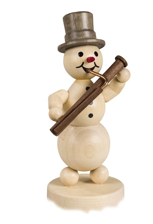 Schneemannmusikant "Fagott"
