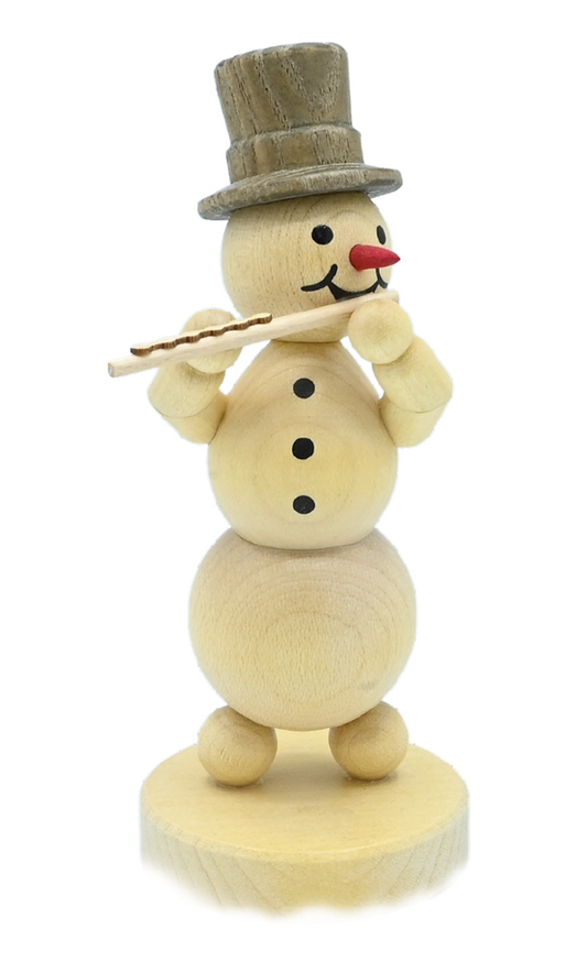 Schneemannmusikant "Querflöte"