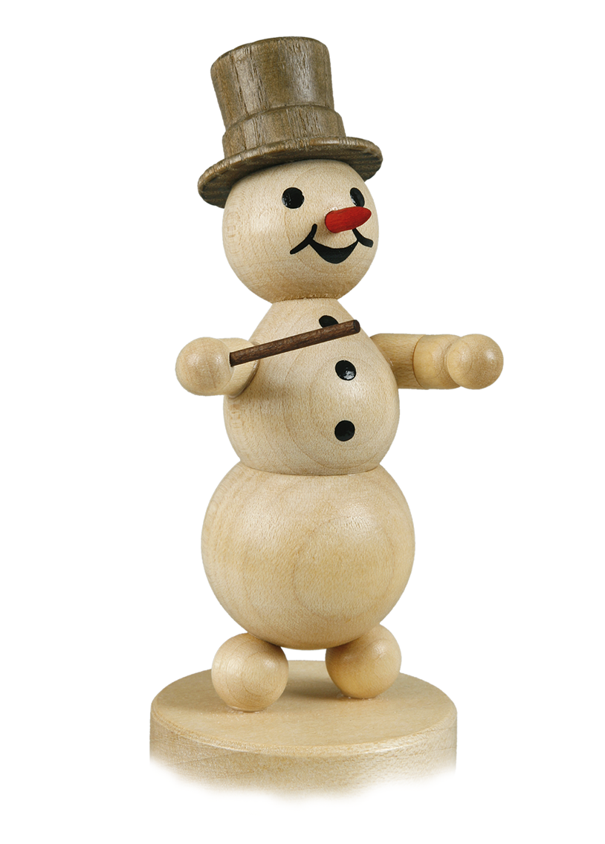 Schneemannmusikant "Dirigent"