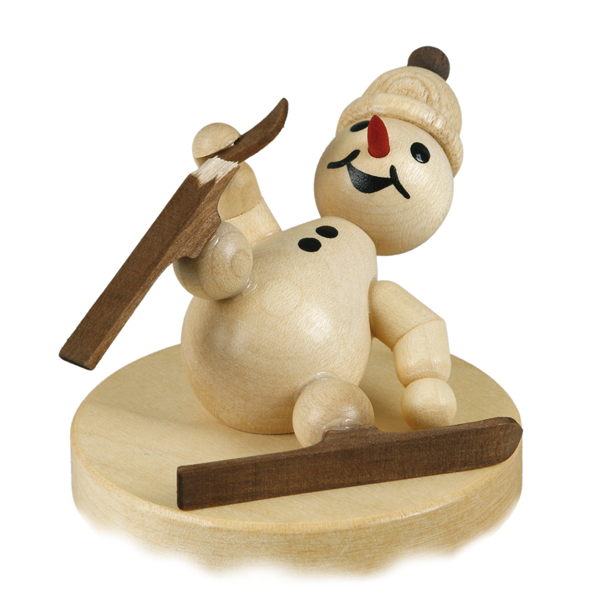 Schneemann Junior " Skiunfall"