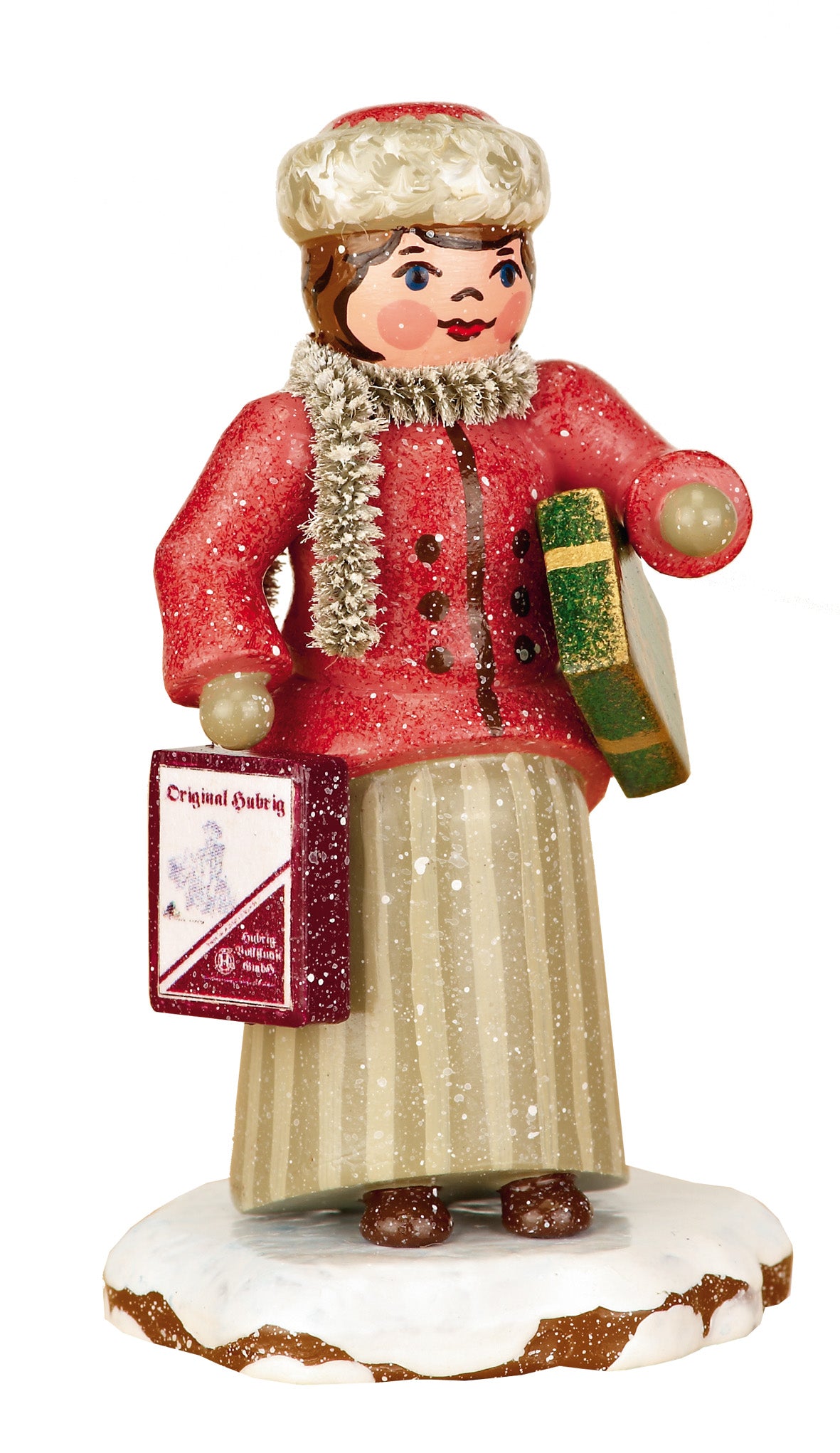 Hubrig Winterkinder Weihnachtseinkäufe, 7,5 cm