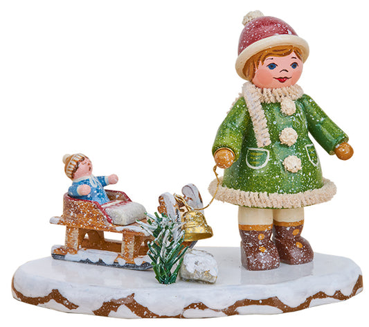 Hubrig Winterkinder Oh, es schneit, es schneit, 6,5 cm