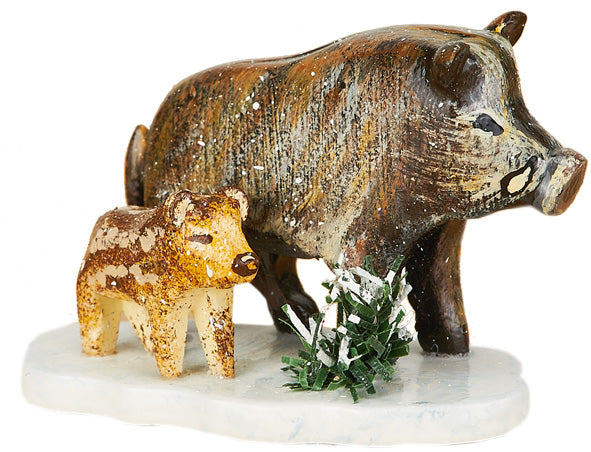 Hubrig Winterkinder Wildschweine, 3 cm