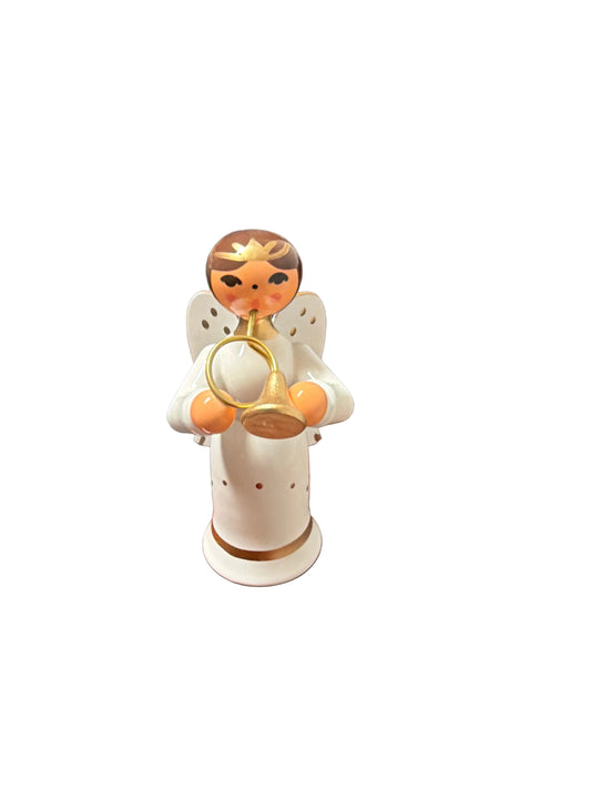 Engel schlank weiß Musiker Flügelhorn