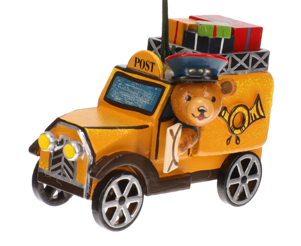 BBH - Postauto mit Teddy