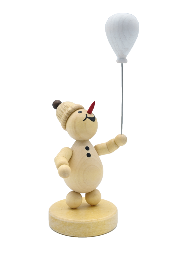Schneemann Junior "mit Luftballon"
