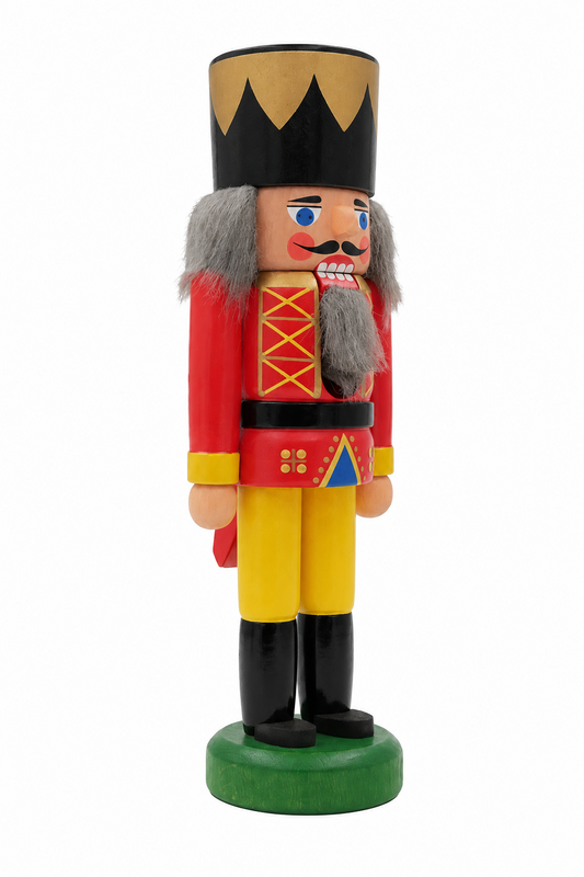 Nussknacker König rot 13 cm