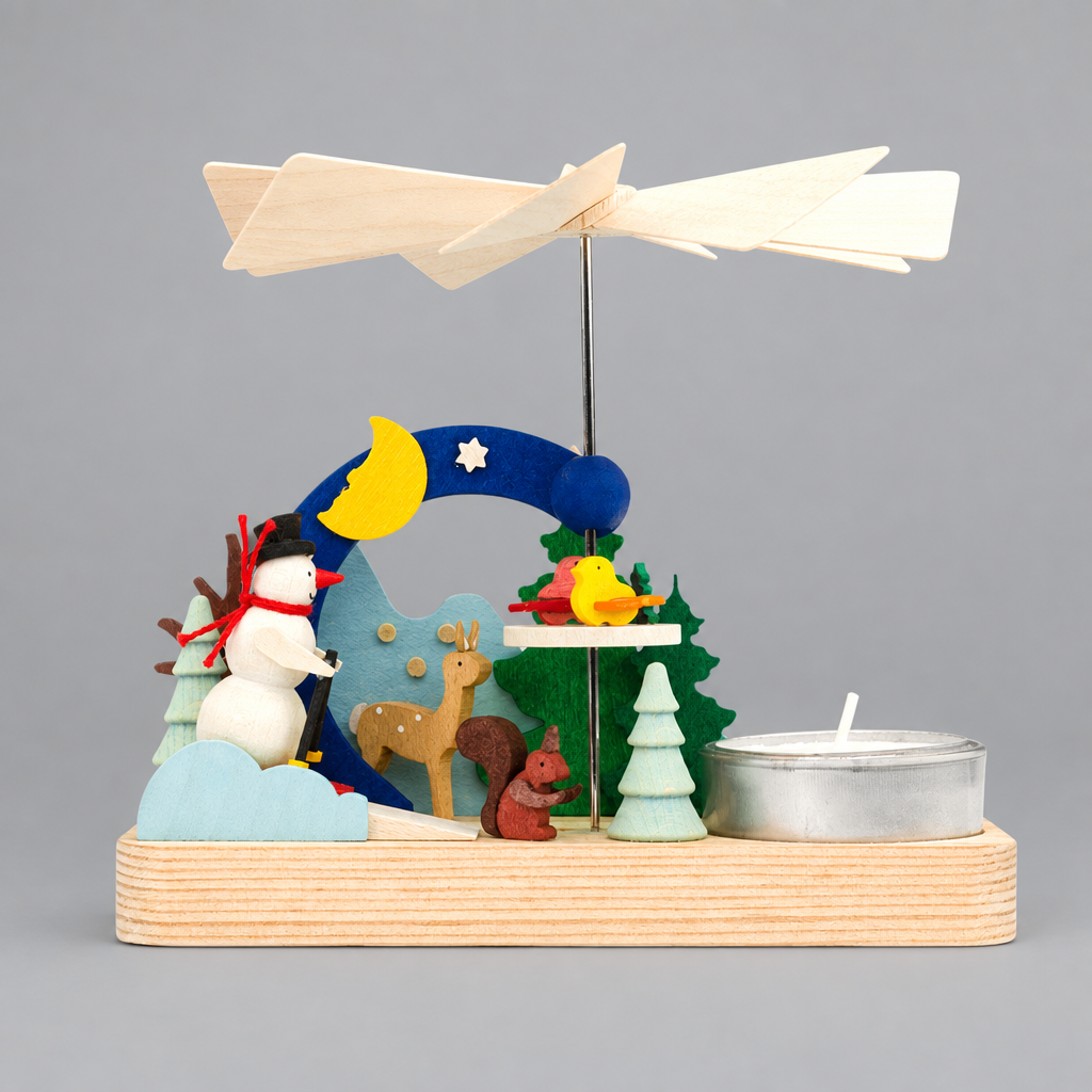 Pyramide Schneemann