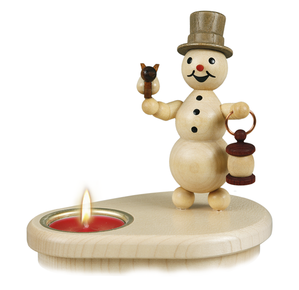 Schneemannleuchter "mit Laterne"