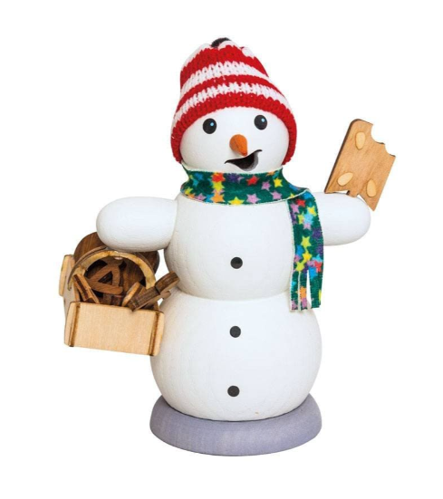 Schneemann mit Lebkuchenkorb Neu 2026