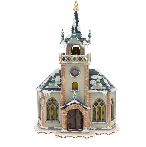 Wiki - Haus - Kirche 31cm
