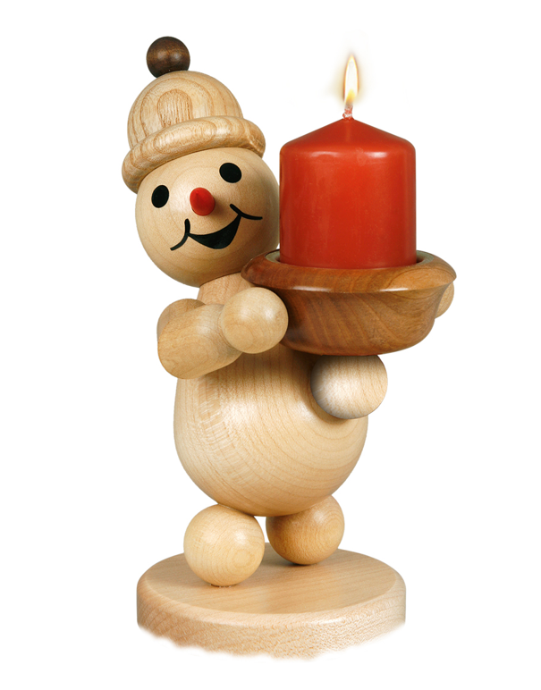 Schneemann Junior "Lichthalter" Rechts