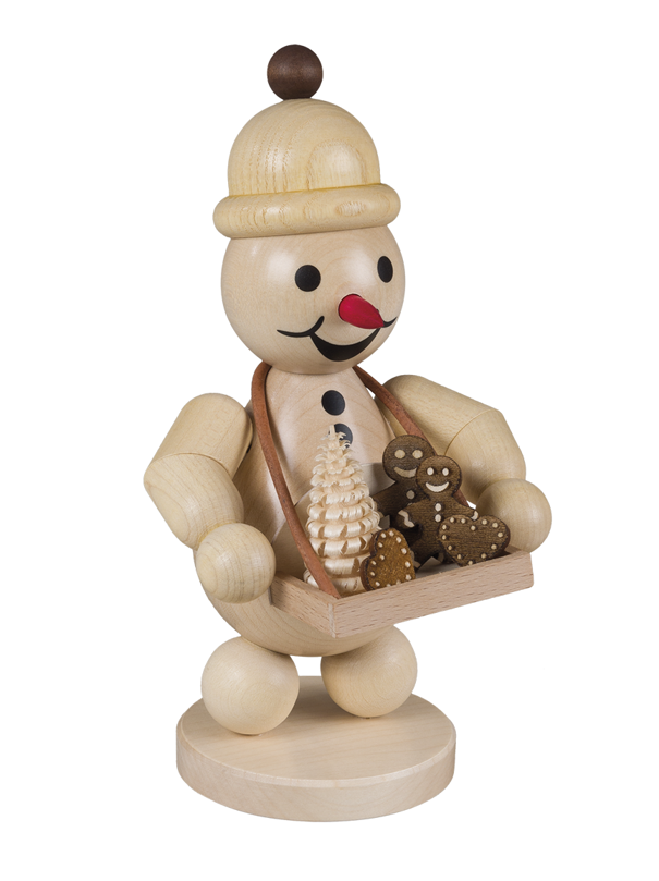 Schneemann Junior "mit Bauchladen" mittel