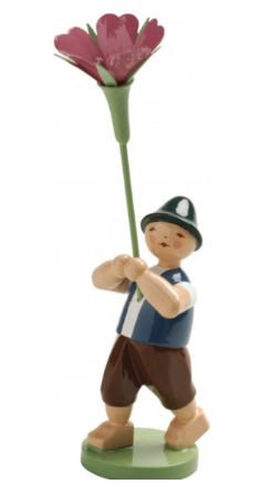 Junge mit Kornrade