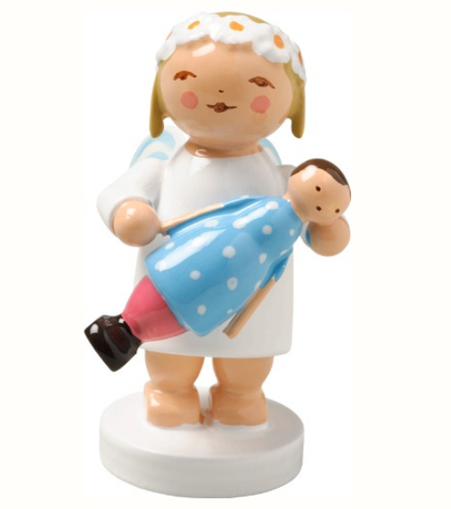 Margeritenengel mit Puppe