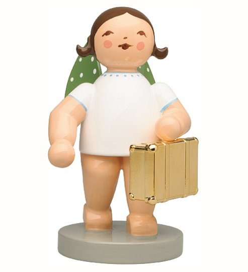 Weltenbummler, Engel mit Koffer, Goldedition Nr. 11