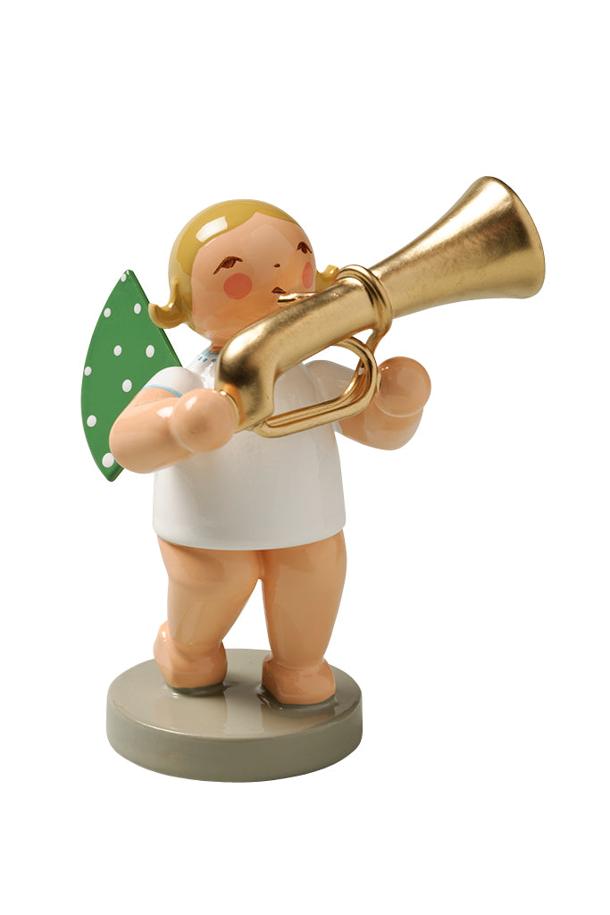 Engel mit Basstrompete