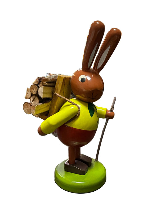 Hase mit Holztrage klein