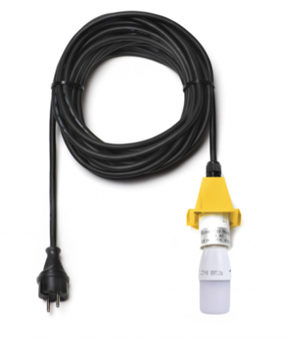 10 m Kabel für gelbe Herrnhuter Sterne aus Kunststoff A4/A7 inkl. LED