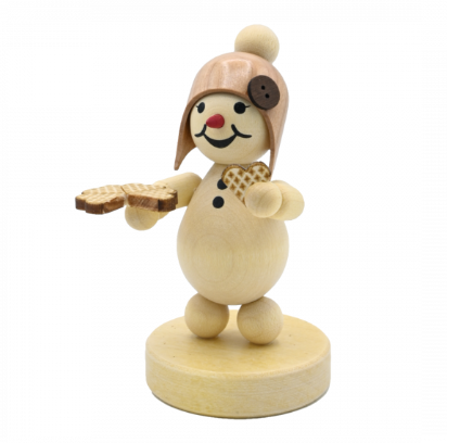 Schneemädchen "mit Waffel"