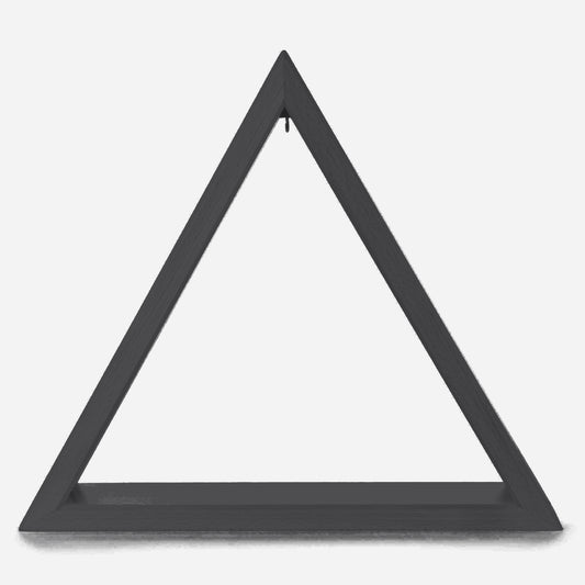 Beleuchtetes Dreieck schwarz, 40 cm, von CHG Leuchten