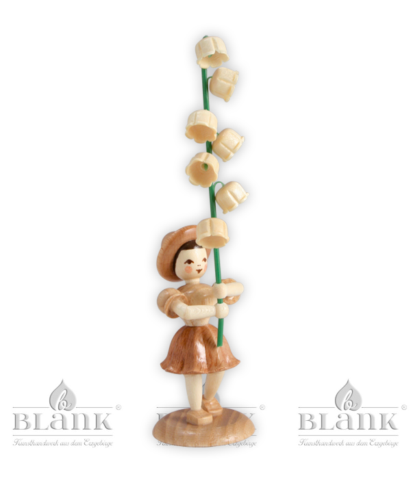 Blumenkind Maiglöckchen, natur von Blank Kunsthandwerk