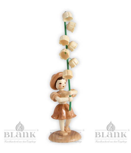 Blumenkind Maiglöckchen, natur von Blank Kunsthandwerk