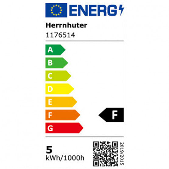 LED Lampe E14 (warmweiß) für Herrnhuter Sterne aus Papier I4 - I8