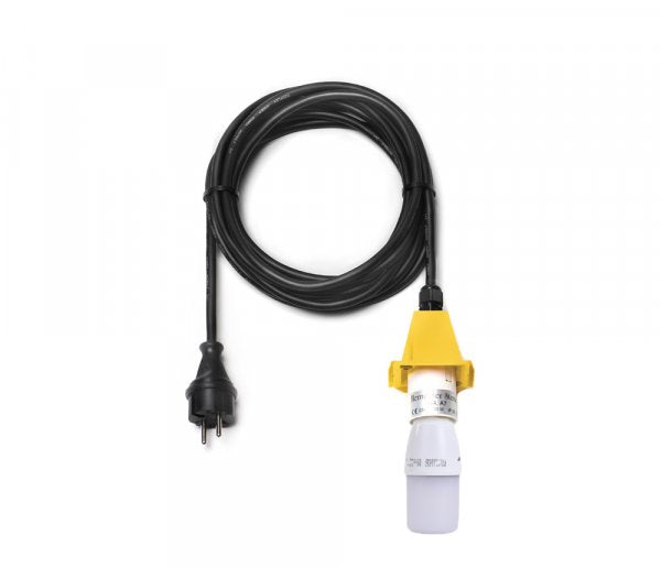 Außenbeleuchtung Kabel 5m EU-Stecker E27 für A4/A7 Sterne, gelb