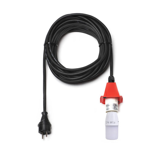 Kabel A4-A7  Kappe rot, 10m lang, inkl. LED